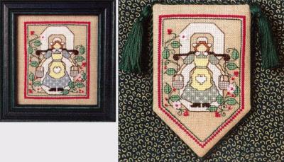 Eight Maids A-Milking - The Sweetheart Tree - Cross Stitch Pattern