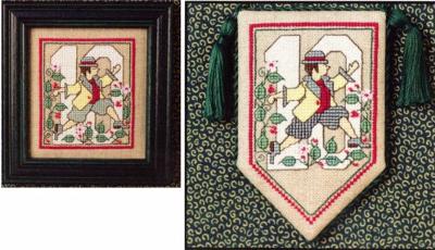 Ten Lords A-Leaping - The Sweetheart Tree - Cross Stitch Pattern