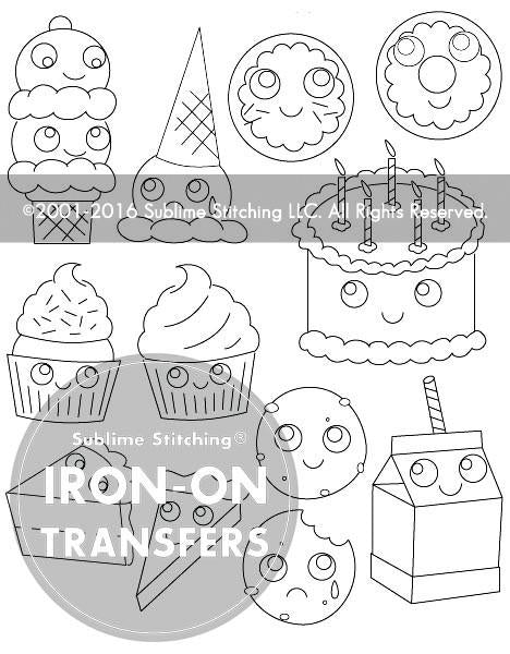 Sweet Treats Small Pack - Sublime Stitching - Embroidery Pattern