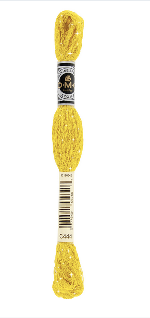 Mouliné Étoile - C444 (Dark Lemon) - DMC Embroidery Floss