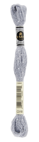 Mouliné Étoile - C318 (Light Steel Gray) - DMC Embroidery Floss