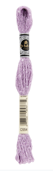 Mouliné Étoile - C554 (Light Violet) - DMC Embroidery Floss