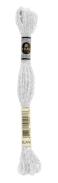 Mouliné Étoile - BLANC (White) - DMC Embroidery Floss