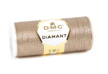 Diamant Metallic Thread - D225 (Old Rose) - DMC Embroidery Floss