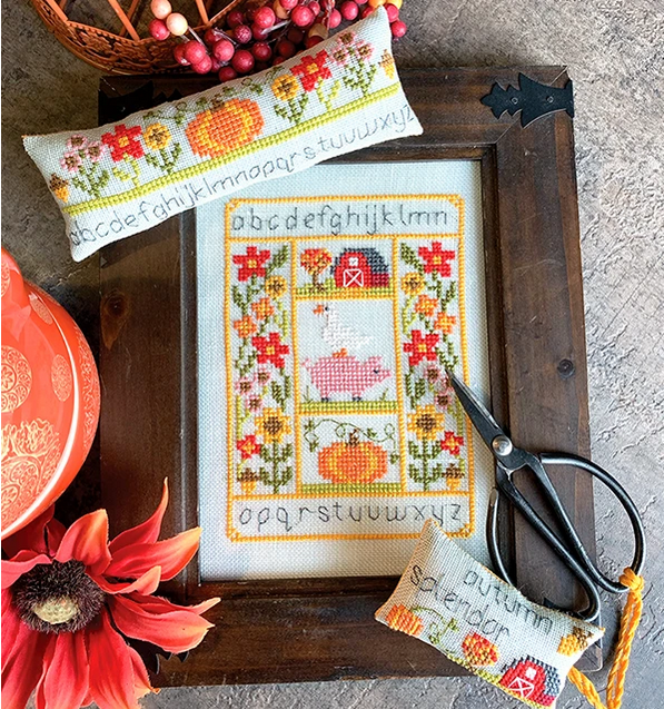 Rustic Autumn Set - Tiny Modernist - Cross Stitch Pattern