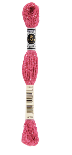 Mouliné Étoile - C600 (Very Dark Cranberry) - DMC Embroidery Floss