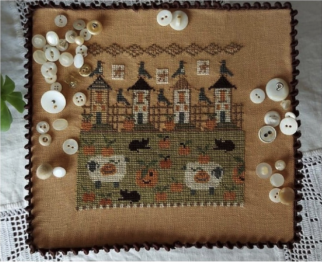 35 ct Linen "Ginger" - Nikyscreations - Cross Stitch Fabric