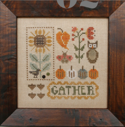 Autumn (Doodles) - Heart in Hand - Cross Stitch Pattern