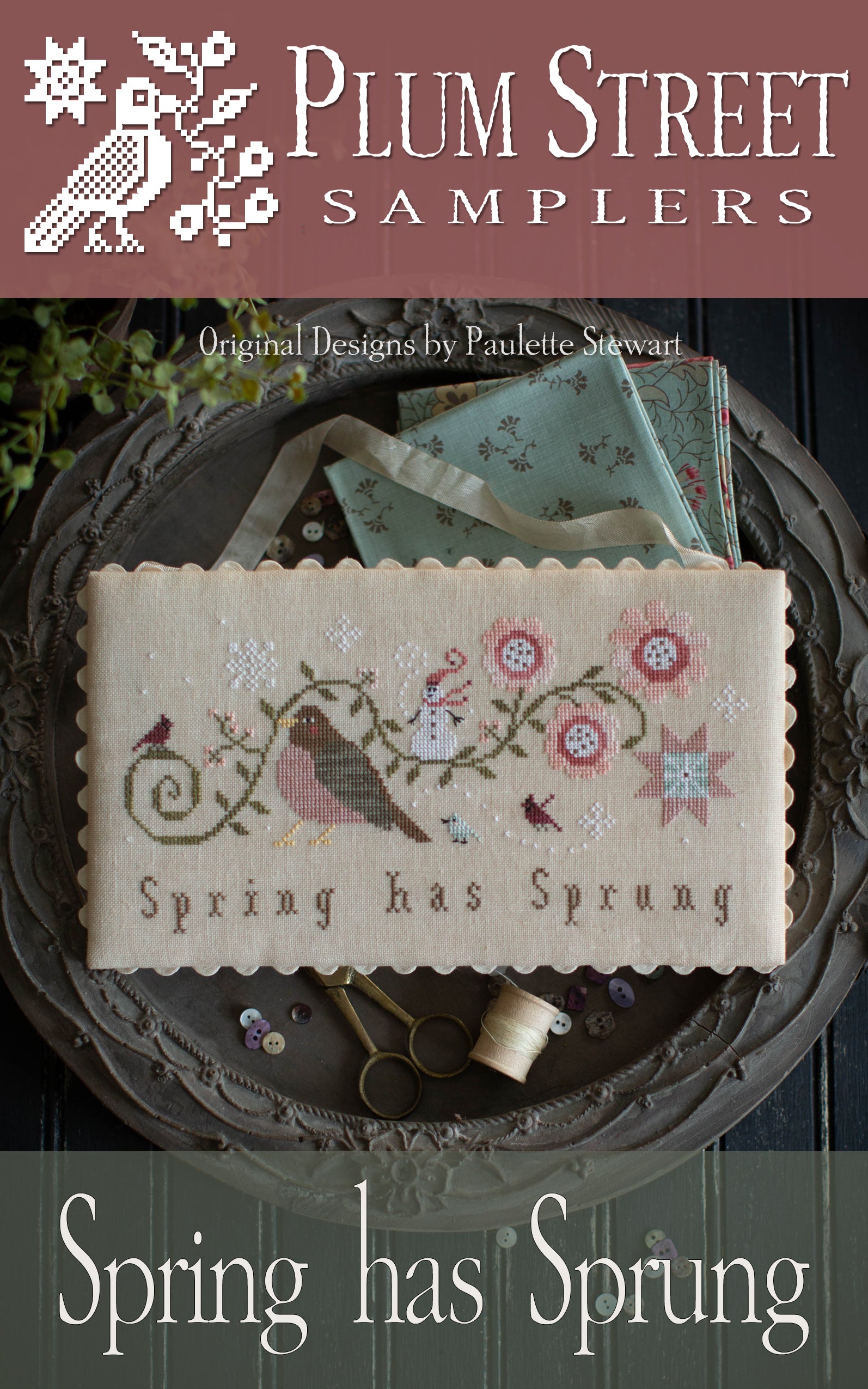Spring Has Sprung - Cross Stitch Pattern