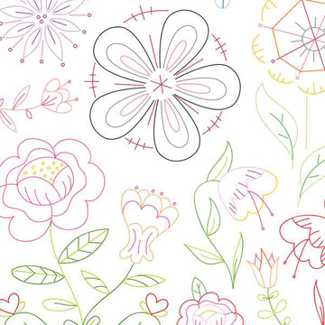 Fantasy Flowers Small Pack - Sublime Stitching - Embroidery Pattern