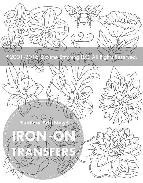 Little Blooms Small Pack - Sublime Stitching - Embroidery Pattern