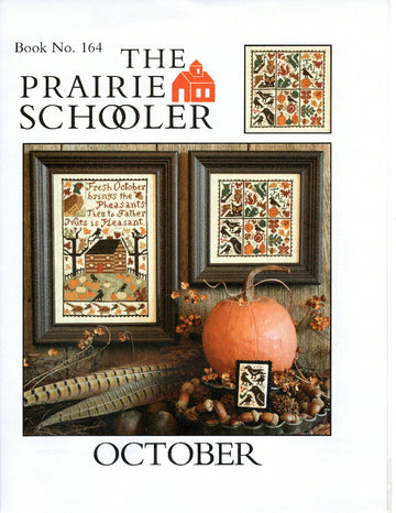 October - The Prairie Schooler - Cross Stitch Pattern