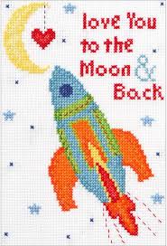 My 1st Stitch Kit - Love You to the Moon and Back - The Starlight Stitchery