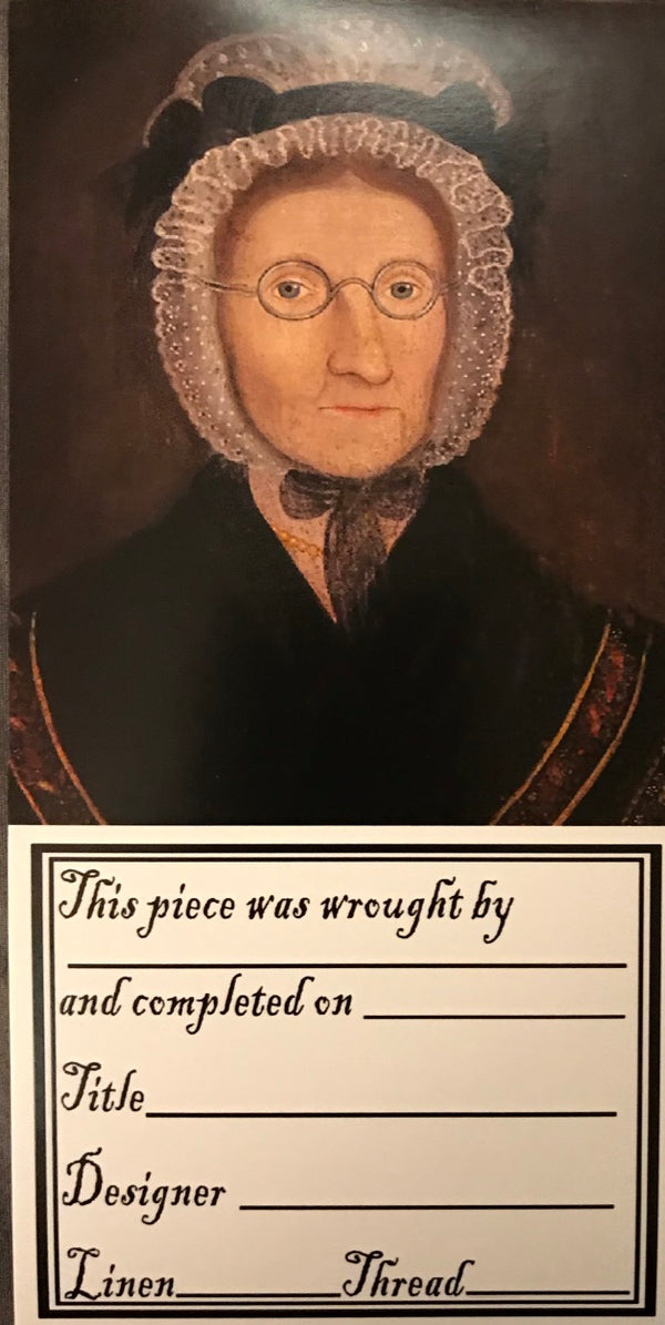 Needlework Labels Early Portraits Kathy Barrick The Starlight