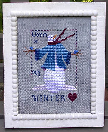 Warm is My Winter Heart - Val's Stitchin' Stuff - Cross Stitch Pattern