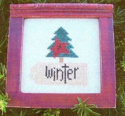 Winter Tag - Angel Stitchin - Cross Stitch Pattern