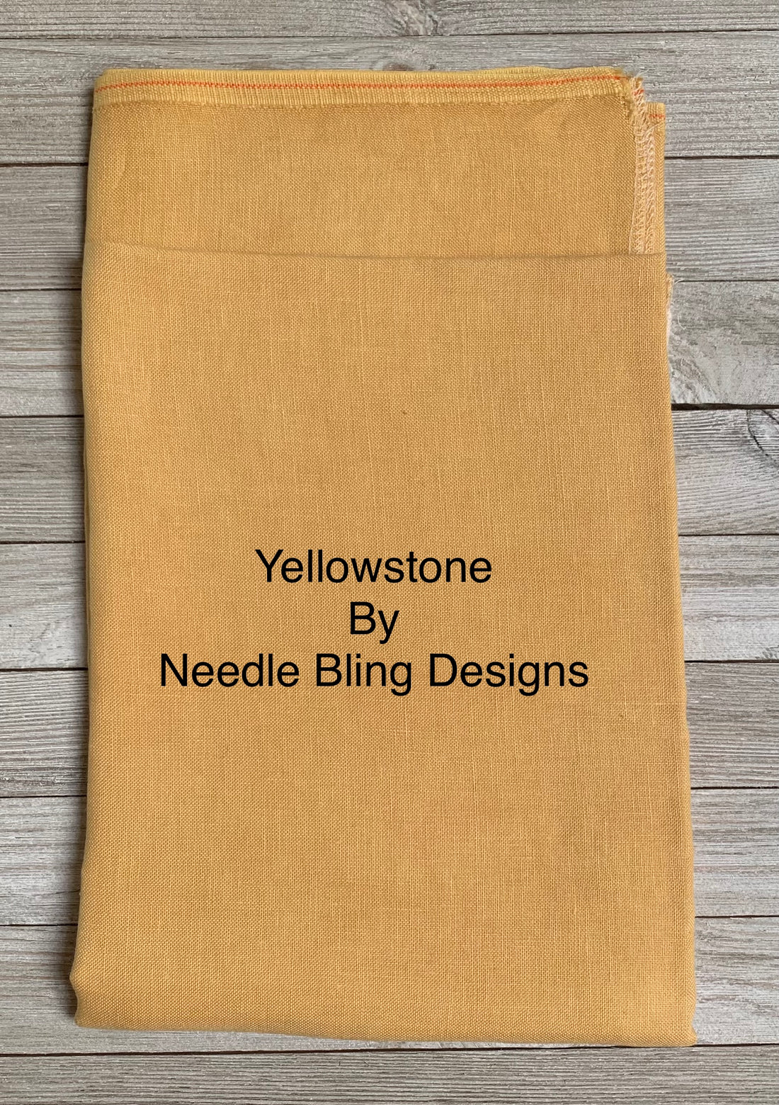 36 ct Linen "Yellowstone" - Needle Bling Designs - Cross Stitch Fabric
