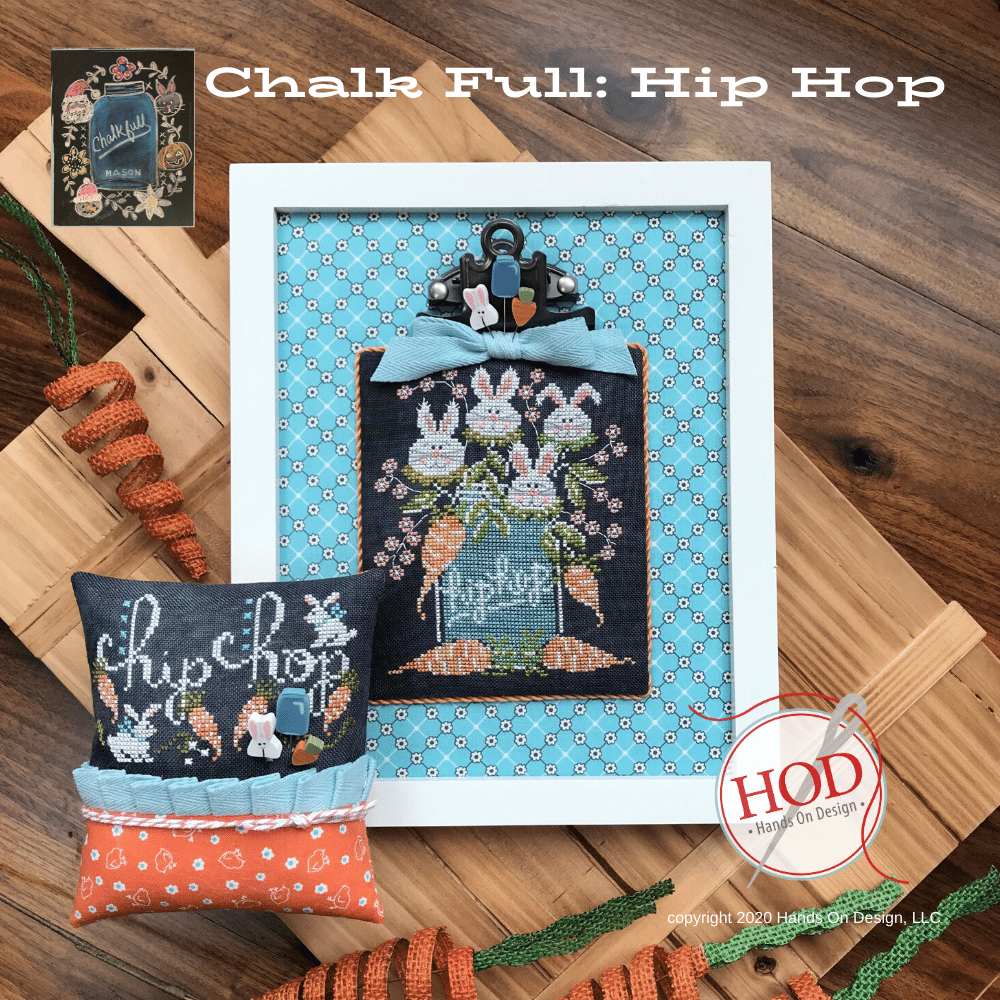 Hip Hop (Chalk Full #5) - Hands On Design - Cross Stitch Pattern