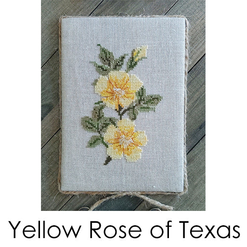 Yellow Rose of Texas - EJV Designs - Cross Stitch Pattern