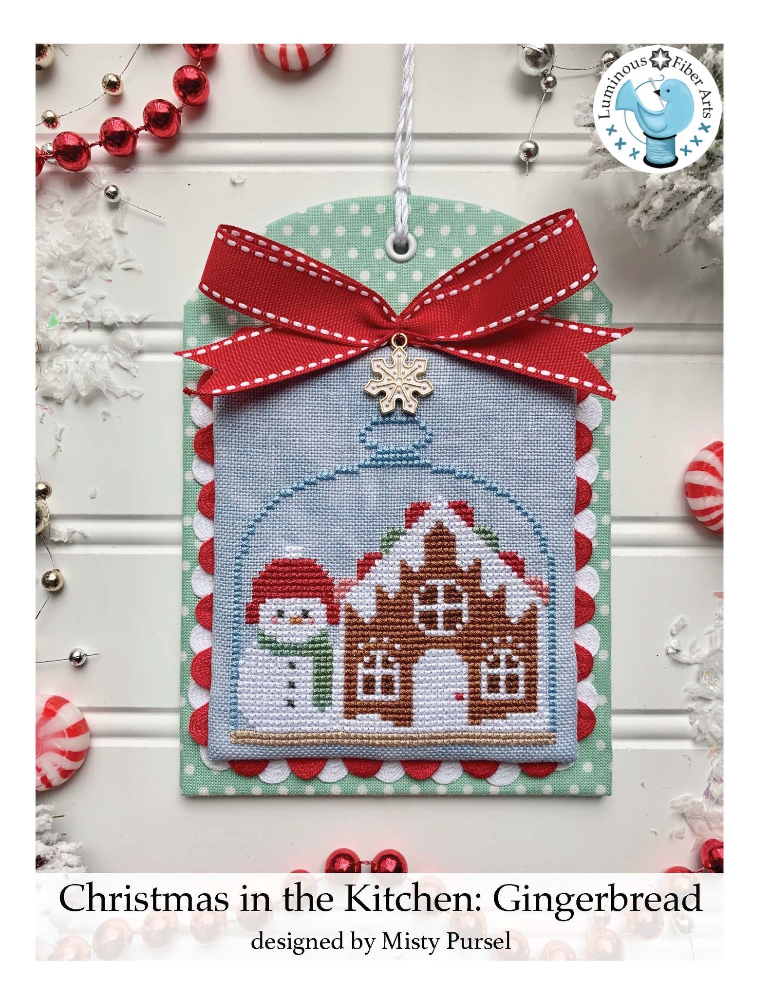Christmas in the Kitchen: Gingerbread - Luminous Fiber Arts - Cross Stitch Pattern