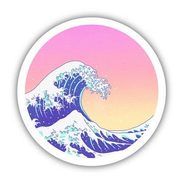 Ocean Wave Sticker - Big Moods