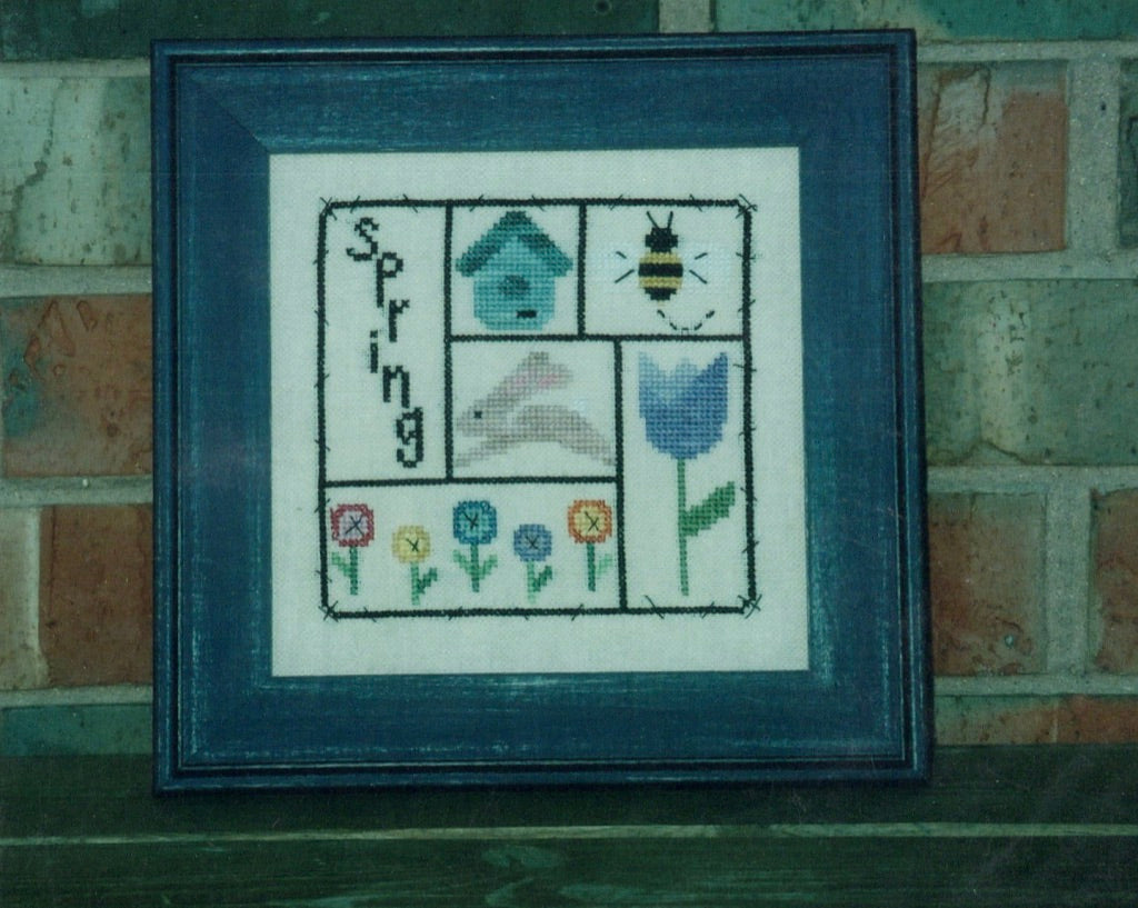 Spring 3 - Angel Stitchin - Cross Stitch Pattern
