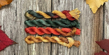 Autumn Garden Thread Pack - Cottage Garden Threads - Embroidery Floss