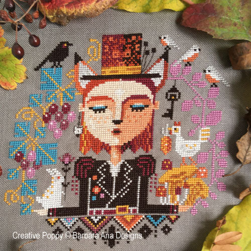 Bountiful Dreams - Barbara Ana Designs - Cross Stitch Pattern