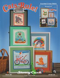 Cats Rule! - Stoney Creek Collections - Cross Stitch Pattern