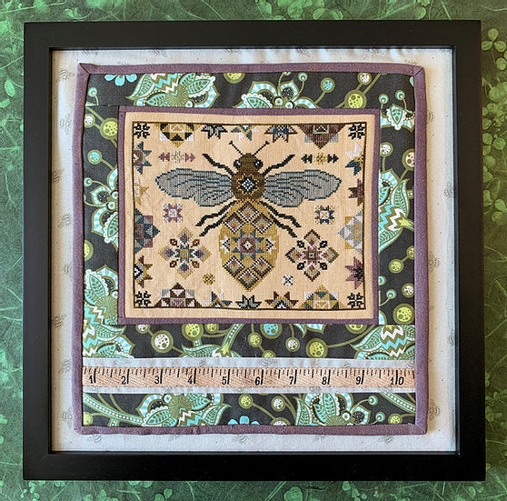 Quilting Bee - The Blue Flower - Cross Stitch Pattern
