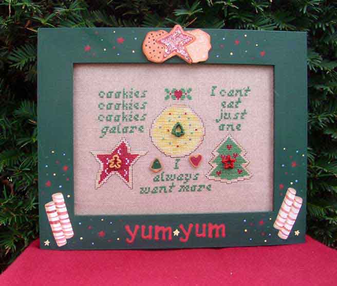 Cookie Cutter Christmas - Poppy Kreations - Cross Stitch Pattern
