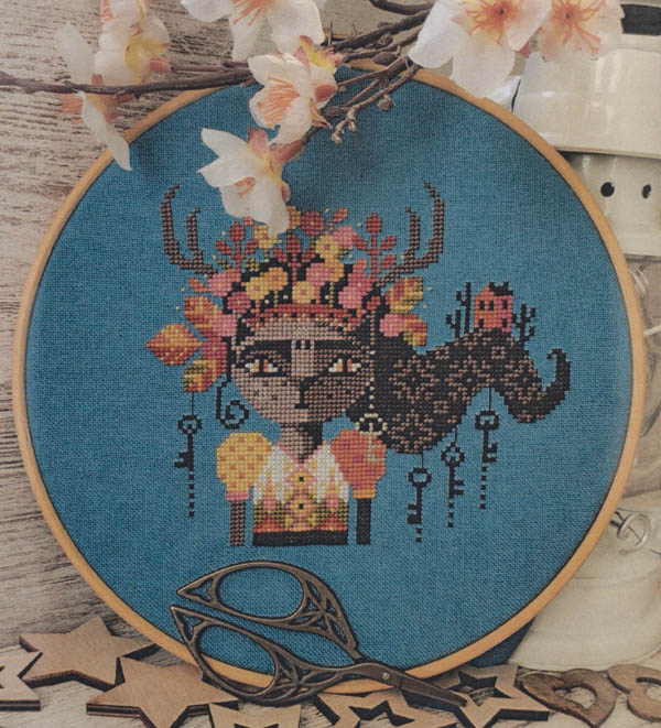 Frida Kathlo - Barbara Ana Designs - Cross Stitch Pattern