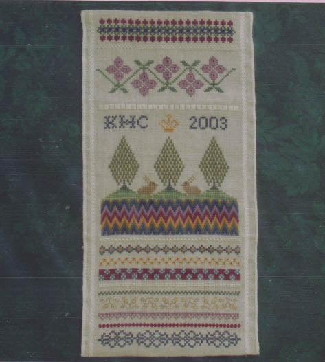 Band Sampler - Lilybet Designs - Cross Stitch Pattern