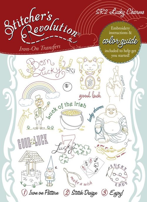 Lucky Charms - Stitcher's Revolution - Embroidery Patterns