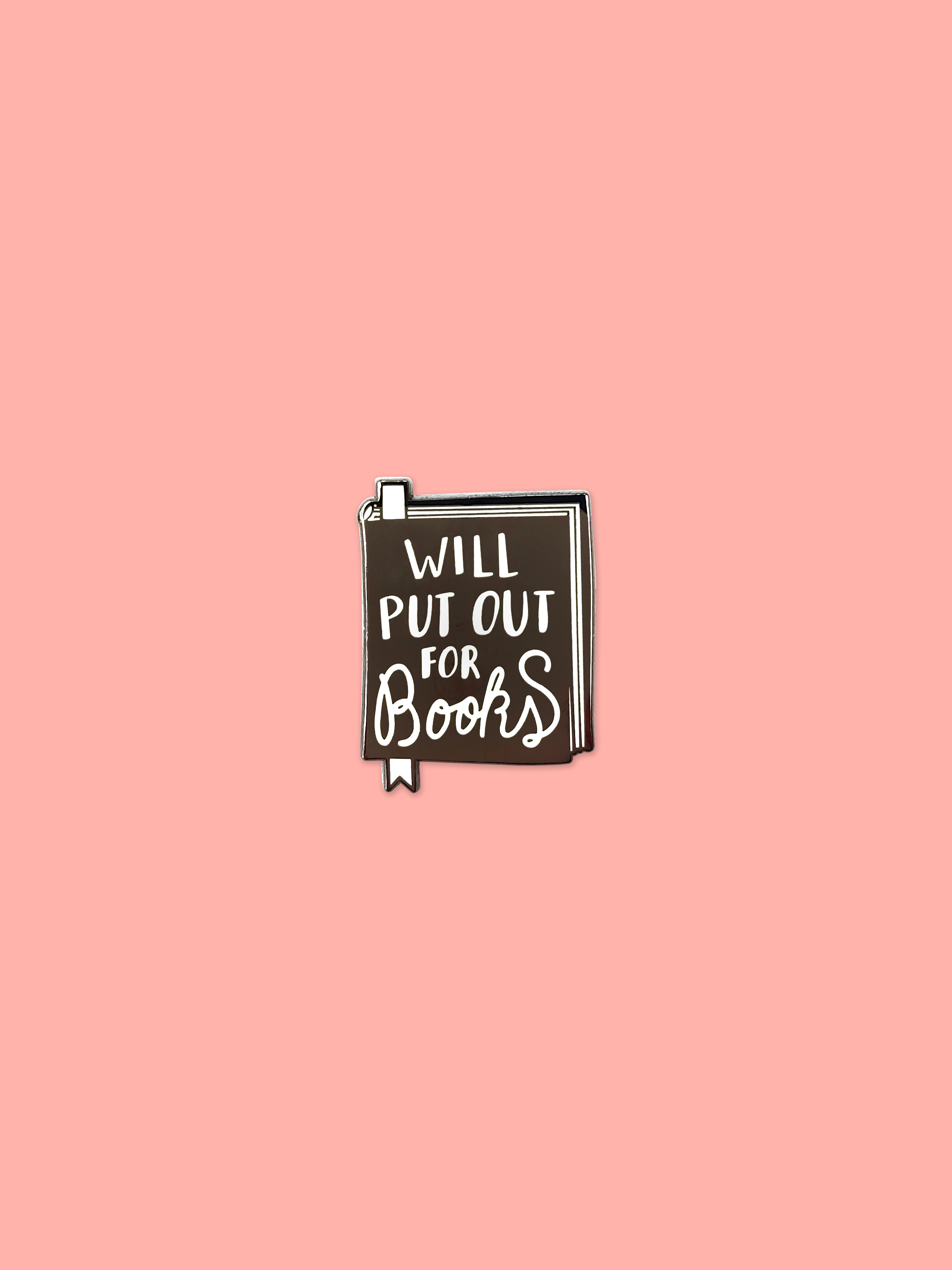 Will Put Out for Books Needle Minder/Magnetic Enamel Pin - Holly Oddly