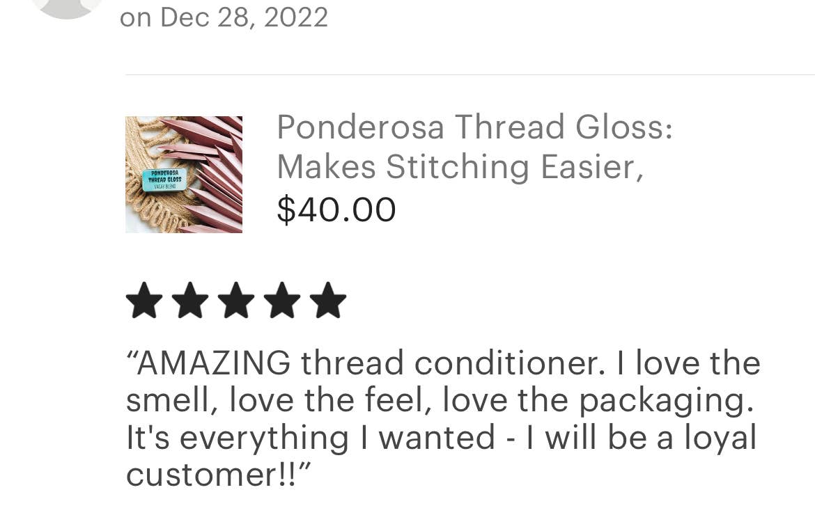 Horizon Blend Ponderosa Thread Gloss - Cross Stitch Notions