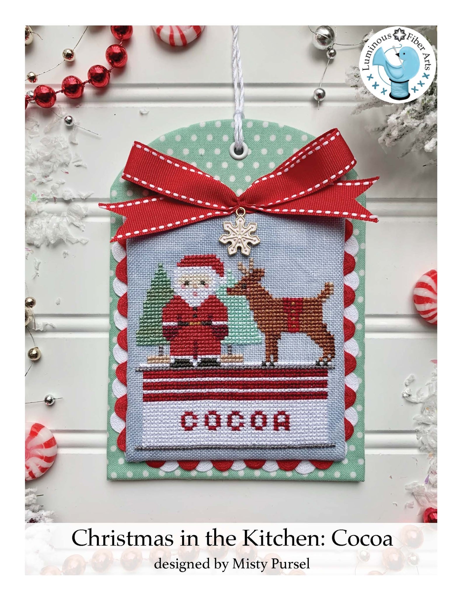 Christmas in the Kitchen: Cocoa - Luminous Fiber Arts - Cross Stitch Pattern