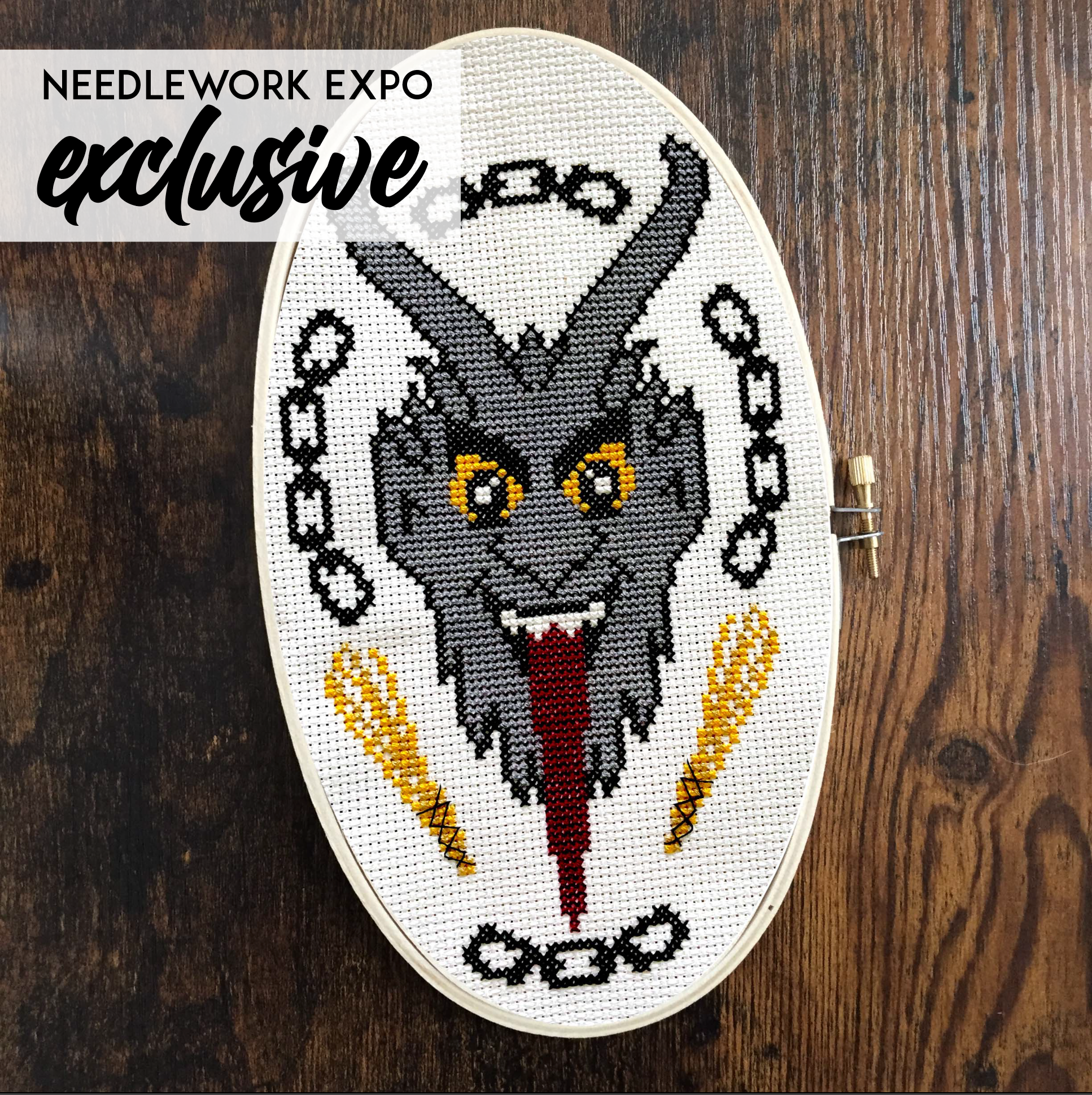 Krampus - Spot Colors - Cross Stitch Kit