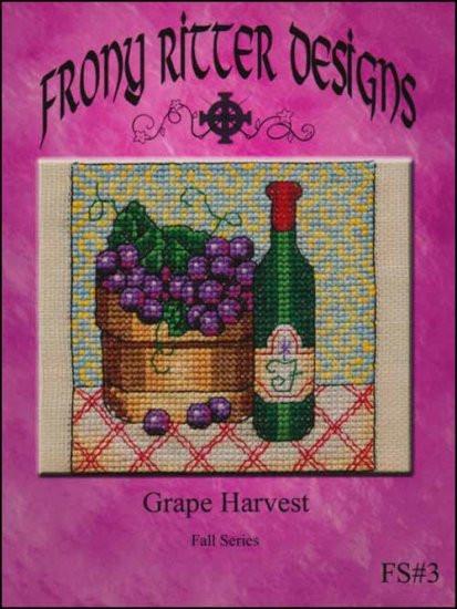 Grape Harvest - Frony Ritter Designs - Cross Stitch Pattern