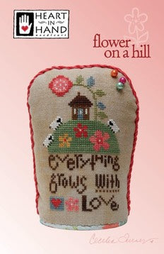 Flower on a Hill - Heart in Hand - Cross Stitch Pattern