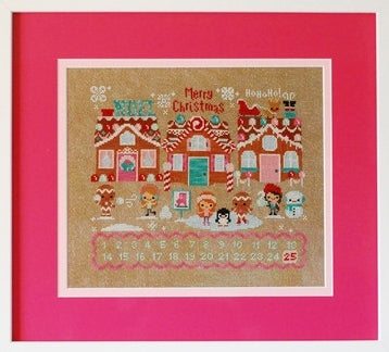 Christmas on Gingerbread Lane - The Frosted Pumpkin Stitchery - Cross Stitch Pattern