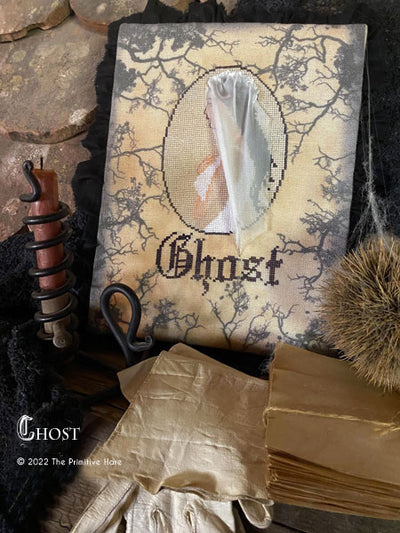 Ghost (or the Ghost Bride) - The Primitive Hare - Cross Stitch Pattern