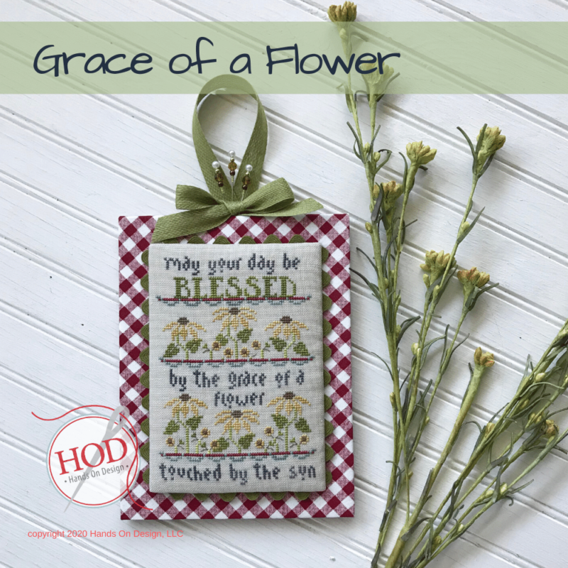Grace of a Flower - Hands On Design - Cross Stitch Pattern