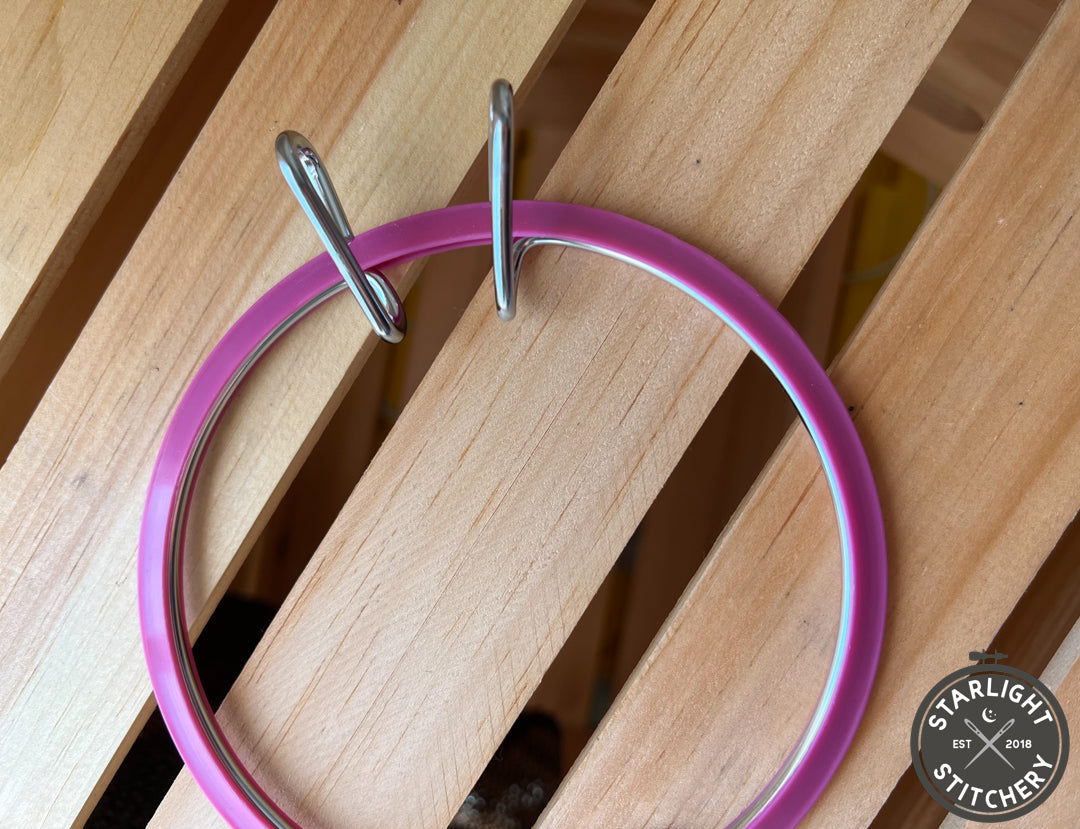 Spring Tension Hoop 5" Round - Frank A. Edmunds - Embroidery Hoop