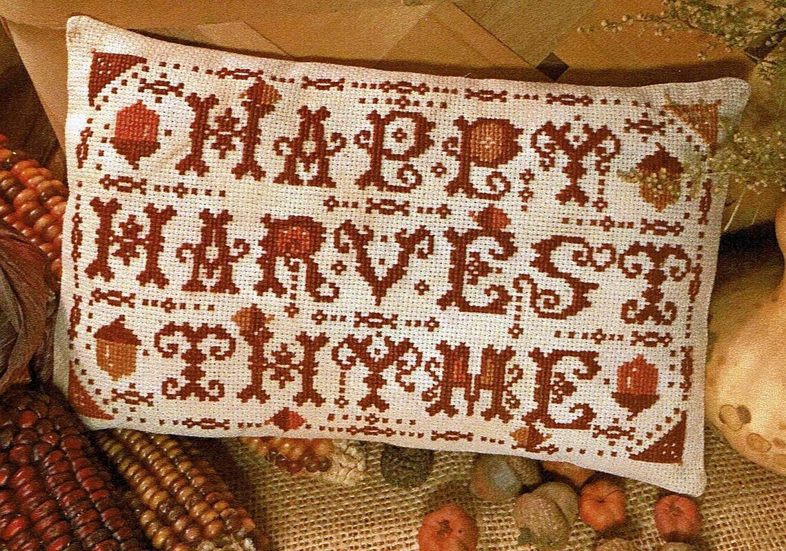 Happy Harvest Thyme - The Calico Confectionery - Cross Stitch Pattern
