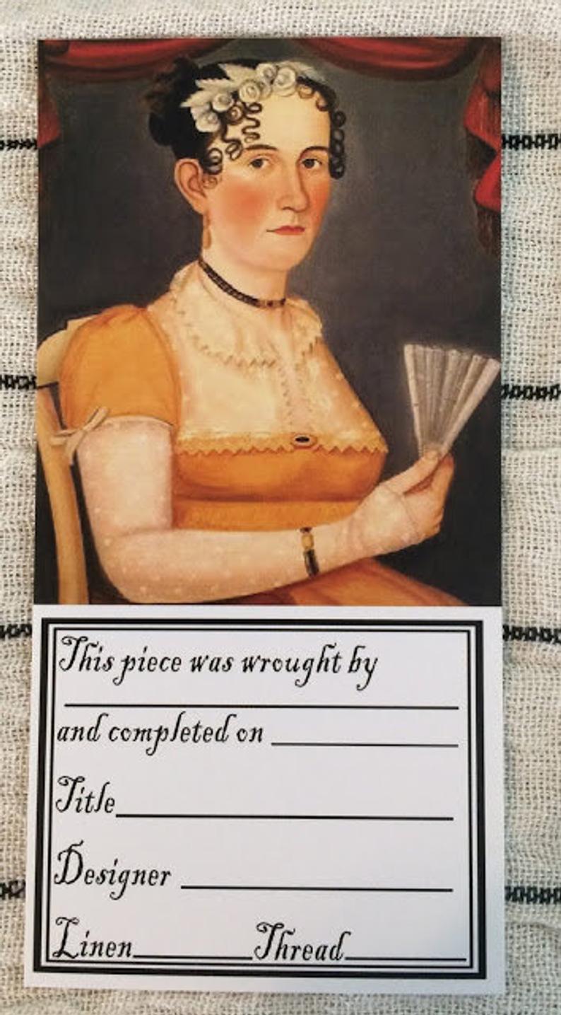 Needlework Labels: Cool Ladyes - Kathy Barrick
