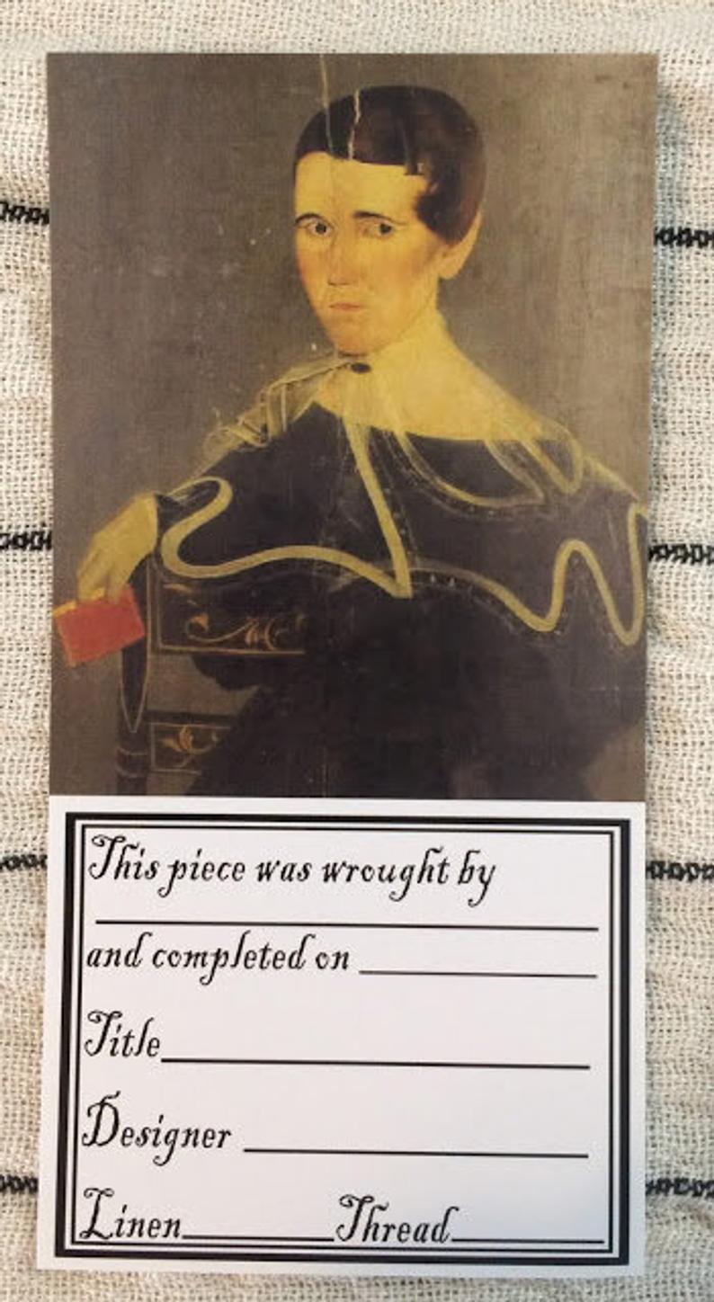 Needlework Labels: Cool Ladyes - Kathy Barrick