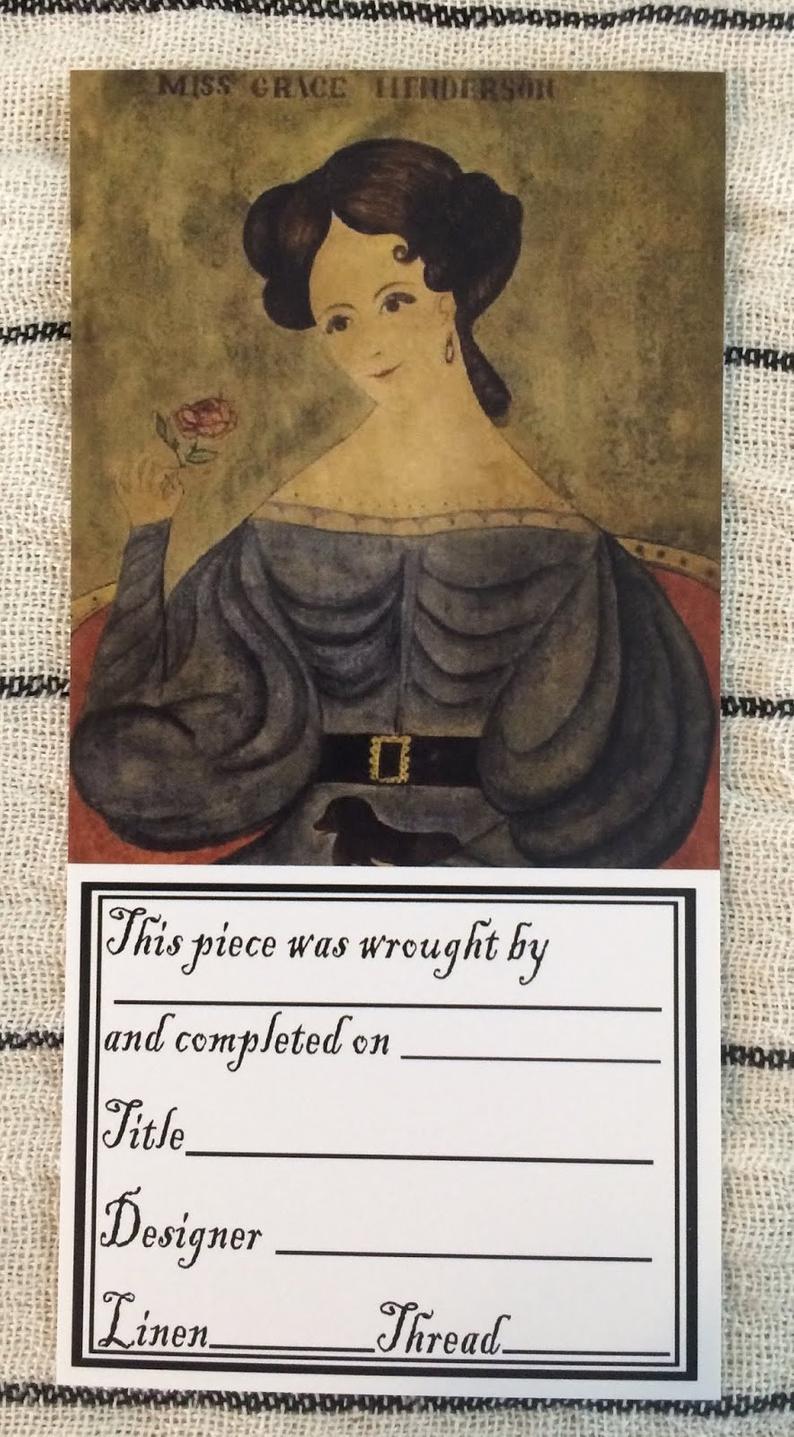 Needlework Labels: Cool Ladyes - Kathy Barrick