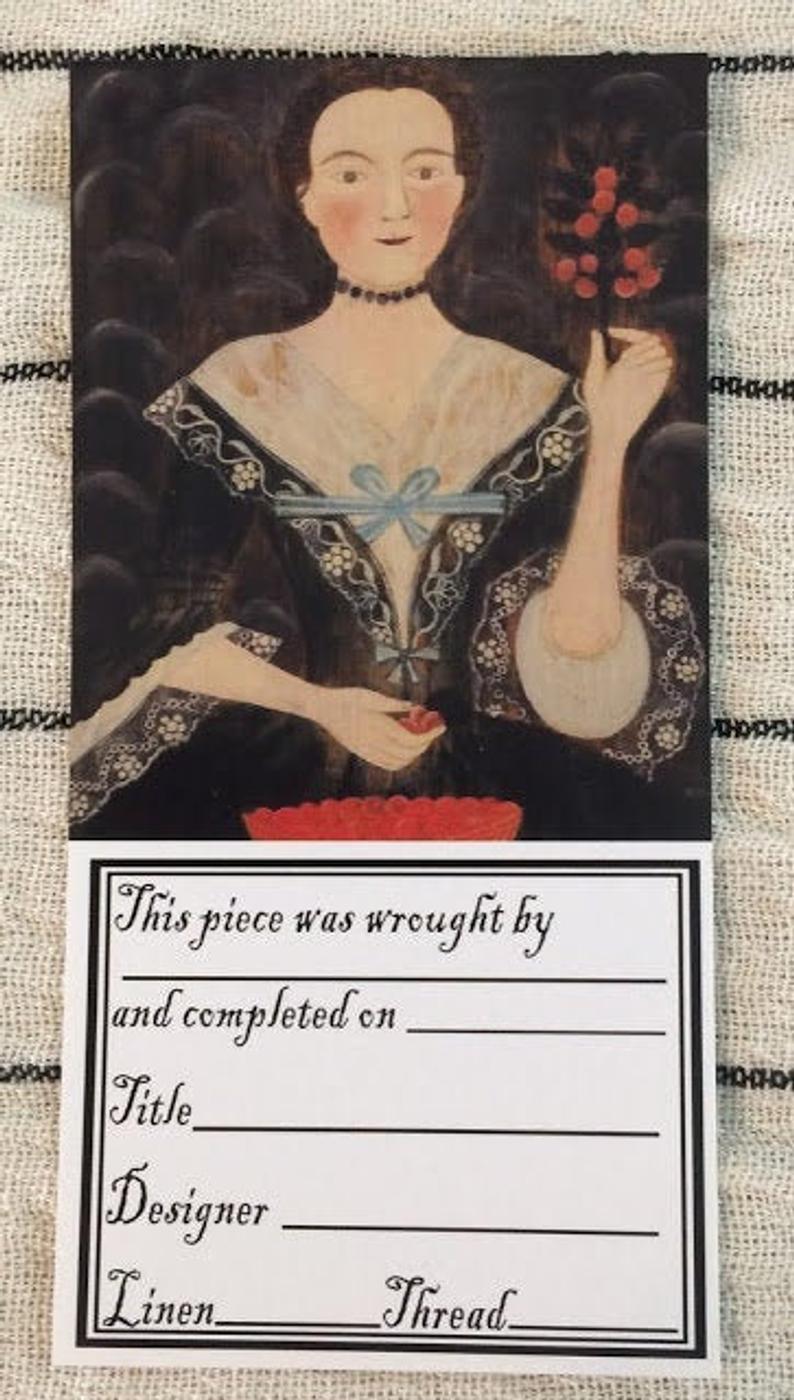 Needlework Labels: Cool Ladyes - Kathy Barrick