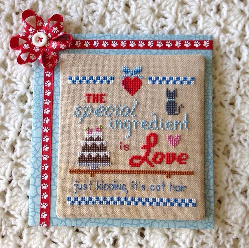 The Special Ingredient - Sapphire Mountain Handcrafts - Cross Stitch Pattern
